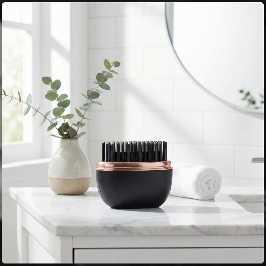 Wireless Hair Straightening Comb – Portable USB Rechargeable