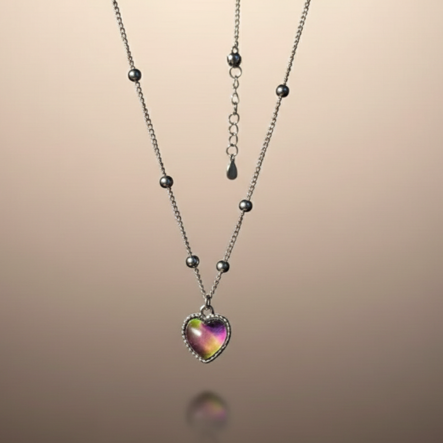 Collar de las Emociones – Joya interactiva que refleja tu estado de ánimo