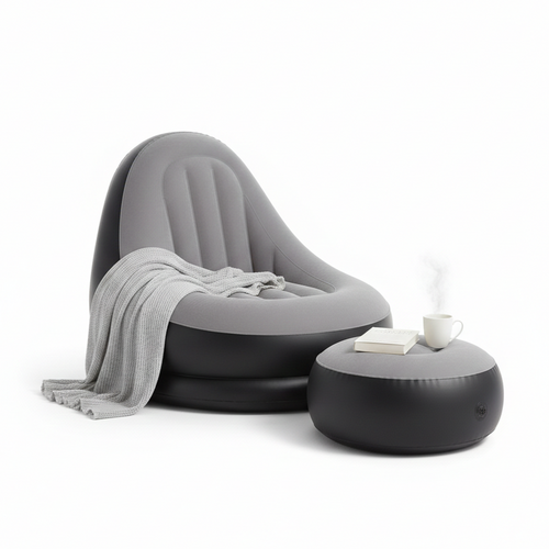 Intime Premium Inflatable Sofa with Footrest